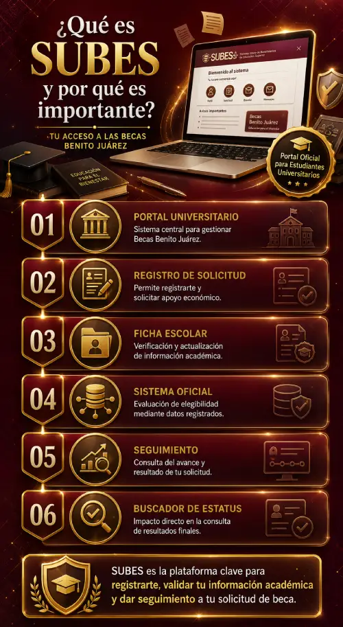 ¿Qué es SUBES y por qué es importante en las Becas Benito Juárez?